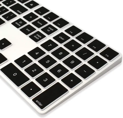 Vista 3 de ProElife Protector de silicona ultra fino para teclado mágico Apple iMac 2019-2017 con teclado numérico A1843 Teclado numérico inalámbrico Bluetooth