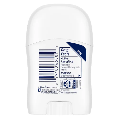 Vista 2 de Dove Advanced Care - Desodorante antitranspirante en barra para mujer, paquete de 36 unidades, acabado transparente, tamaño de prueba y viaje, 0.5