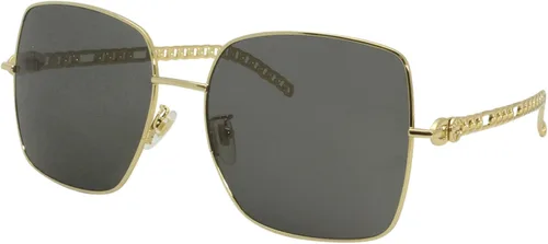 Vista 2 de Gucci GG0724S GOLDGREY 6118135 gafas de sol de mujer