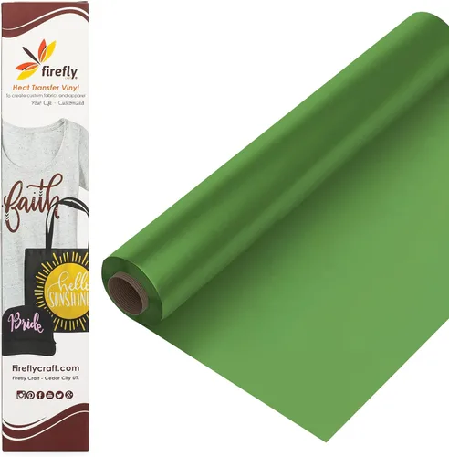 Vista 14 de Firefly Craft - Lámina de vinilo 3D de transferencia de calor, vinilo HTV grueso de 3 dimensiones, para planchar para usar con Cricut y Silhouette