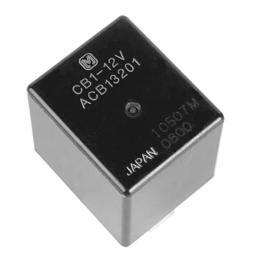 Vista 2 de CB1-12V ACB13201 5Pins Plug in Mini-ISO Automotive Relay Cell Motors ABS A/C EPS Faros Relé de soporte múltiple 12VDC 40A