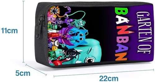Vista 8 de Aeasecy Garten of Banban Mochila escolar con cajas de lápices y loncheras para niños, 3 piezas, mochila escolar para niños pequeños., Púrpura