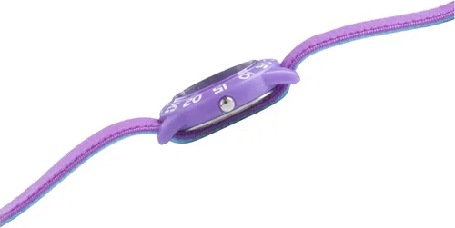 Vista 4 de Disney Frozen Kids' Plastic Time Teacher Analog Quartz Nylon Strap Watch