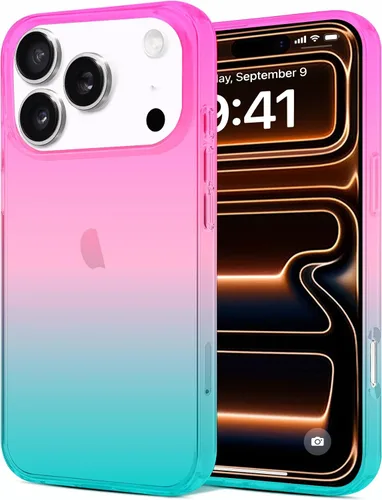 Vista 25 de JJGoo Funda transparente compatible con iPhone 15 Pro, funda de teléfono de TPU suave y transparente, funda antigolpes transparente a prueba