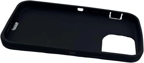 Vista 6 de Funda exterior de goma de repuesto compatible con iPhone 13 Mini Otterbox Defender Series Case (negro)