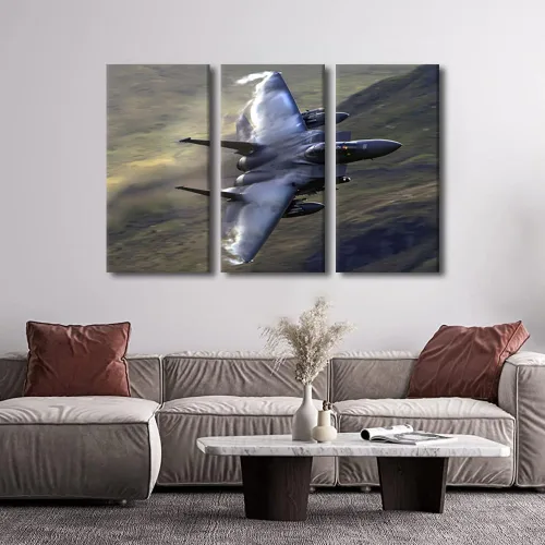 Vista 4 de Aviation Decor F-15 Eagle Fighter Aviation Wall Art Airplane Art Fighter Jet Poster Aviation Art Poster Aviation Poster Aviation Poster Aviation