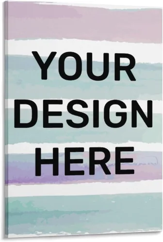 Vista 29 de Lienzo enmarcado con cita personalizada, lienzo motivacional positivo, arte de pared, crea tus propias imágenes, póster personalizado para sala
