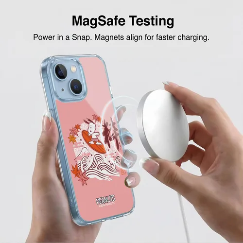Vista 185 de Carcasa de gel para iPhone 7 Plus/iPhone 8 Plus, diseño de Snoopy Oriental de Peanuts, Badges
