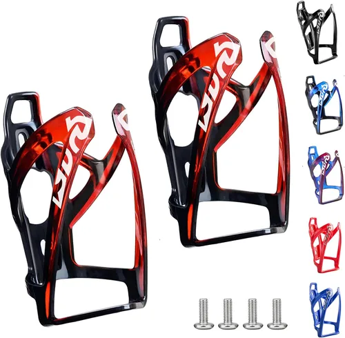 Vista 8 de Suruid Portabotellas de agua para bicicleta, ultraligero, soporte universal para botellas de bicicleta, ciclismo, MTB, bicicletas