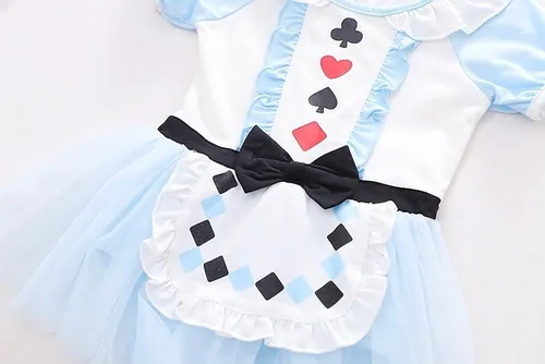 Vista 10 de Dressy Daisy Disfraz de princesa para bebé, disfraz de tutú de tul para cumpleaños, Halloween, traje con diadema