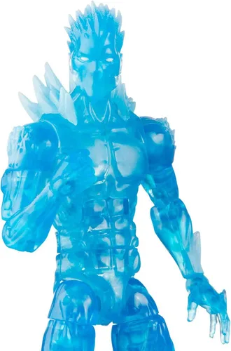Vista 6 de Hasbro Marvel Legends Series - Figura de acción de Iceman de 6 pulgadas, diseño prémium, 1 figura, 2 accesorios y 2 piezas de construcción
