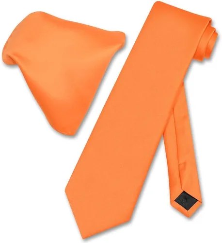 Vista 4 de Vesuvio Napoli Solid Color NeckTie & Handkerchief Pocket Square Men's Neck Tie Hanky Set Verde Aqua