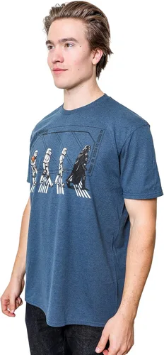 Vista 4 de Star Wars Death Star Road Stormtrooper Crossing Camiseta para hombre