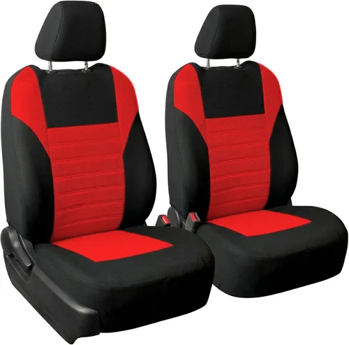 Vista 11 de FH Group Juego de fundas de asiento delantero de automóvil con malla de aire 3D premium, fundas de asiento delanteras, accesorios interiores