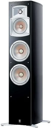 Vista 2 de YAMAHA NS-555 Altavoz de torre de 3 vías Bass Reflex (cada uno) Negro