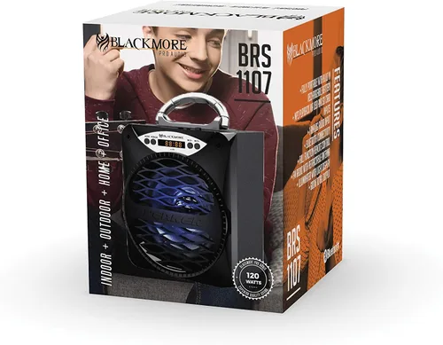 Vista 2 de Blackmore Pro Audio Altavoz Bluetooth recargable con MP3 y Led