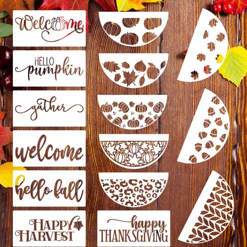 Vista 14 de Plantillas de Navidad para pintar sobre madera de 12" Plantilla de Feliz Navidad Plantillas de vacaciones Plantillas de dibujo para colgar