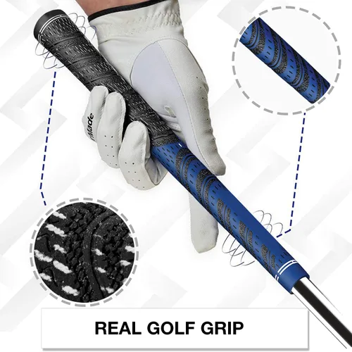 Vista 5 de VR Golf Club Handle Accessory for Oculus Quest 2 Meta Quest Pro (2023UPGRADED VERSION), Metal Golf Club Attachment With Secure Reinforced Straps