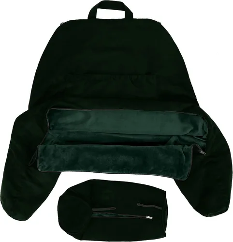 Vista 94 de Funda de almohada Husband Pillow solo para lectura - Funda para silla de lectura con generosos bolsillos traseros y laterales - Morado claro