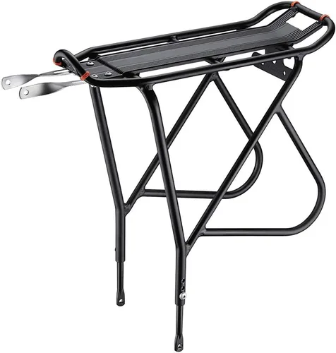 Vista 11 de Ibera Portabicicletas – Portabicicletas Touring Plus+ para freno de disco/soporte de freno sin disco, bicicletas de neumáticos gruesos, montado