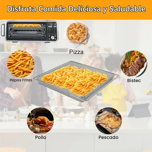Vista 7 de Bandeja de repuesto para freidora de aire para horno tostador Ninja SP100