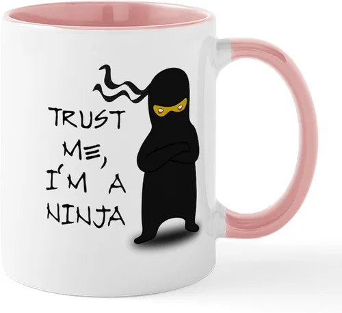 Vista 112 de CafePress Ascii - Taza de café de cerámica, taza de té, 11 onzas