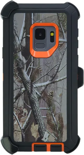 Vista 9 de Funda para Galaxy S9 (5.8 pulgadas) resistente de cuerpo completo de grado militar de protección contra caídas Funda para cinturón para hombres