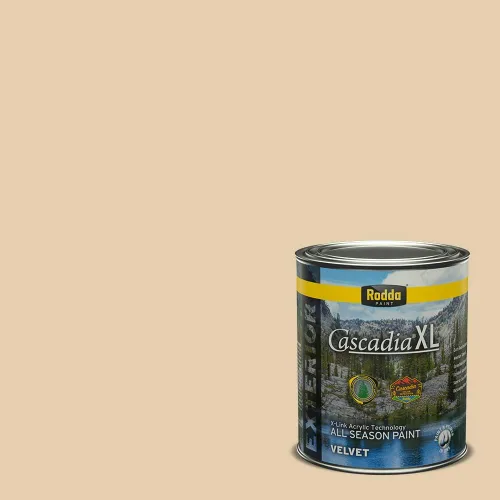 Vista 3 de Rodda Paint CASCADIA XL - Pintura satinada e imprimación para exteriores en uno, cuarto de galón, Annabel