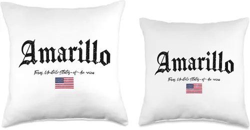 Vista 3 de Amarillo Gothic Design Throw Pillow
