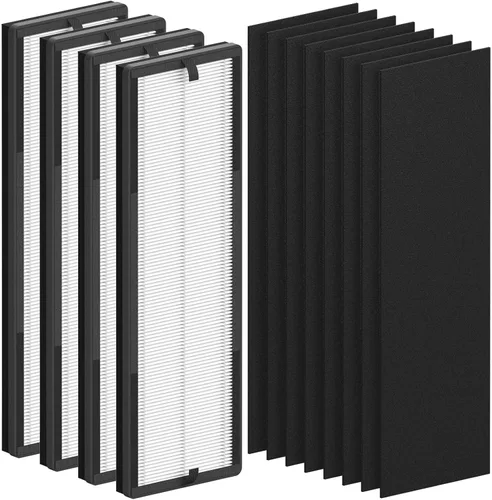 Vista 7 de Paquete de 2 filtros de repuesto True HEPA compatibles con Eureka NEA120 y Toshiba CAF-W36USW purificador de filtro de aire, 2 paquetes de filtros