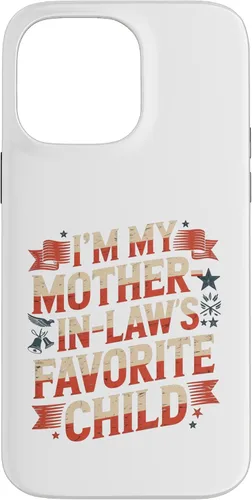 Vista 21 de Im My Mother n Law Favorite Child American Flag Funny Parent Case for iPhone 17