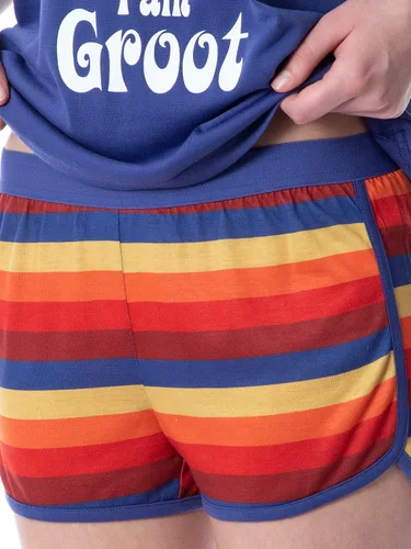 Vista 3 de Marvel - Conjunto de pijama para mujer con texto en inglés "I Am Groot Guardians Of The Galaxy