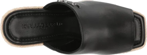 Vista 5 de KARL LAGERFELD Sandalias de cuña tipo alpargata para mujer