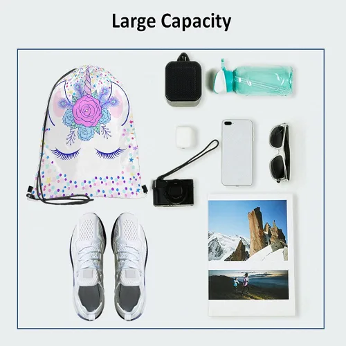 Vista 3 de Skulls - Bolsas con cordón para gimnasio, bolsa con cordón, Multi-a127, Mochilas de viaje