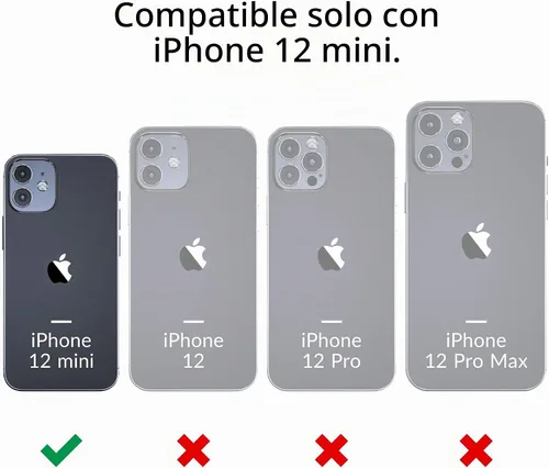 Vista 2 de Crave Funda para iPhone 12 mini, funda de protección dual para iPhone 12 mini (5.4 pulgadas) - Verde bosque