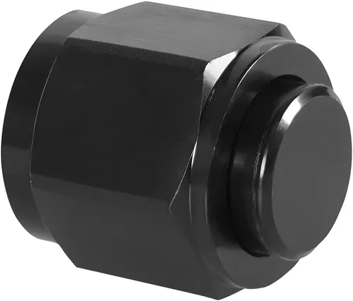 Vista 5 de Tapón de bloqueo de ajuste de bengala hembra de 4AN, adaptador de puerto de tuerca hexagonal giratoria de aluminio de 2 piezas, accesorios