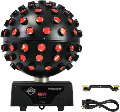 Vista 4 de American DJ adj Starburst Multi Color Shooting Beam Efecto de iluminación+altavoz gratis