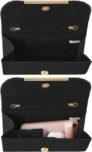 Vista 6 de TINDTOP Bolsos de mano para mujer, bolsos de noche para formal, boda, fiesta, cóctel, graduación, bandolera, sobre, hombro, bolsa de hombro