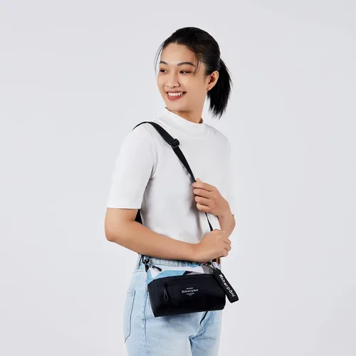 Vista 57 de Sherpani Skye - Bolso cruzado pequeño, de nailon, ligero, para mujer, con protección RFID