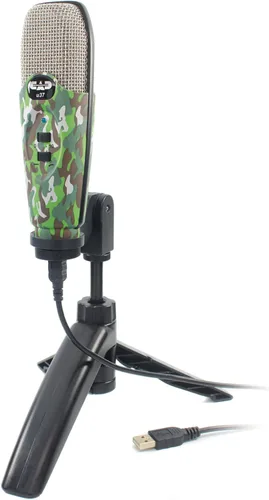 Vista 8 de Micrófono de grabación CAD Audio con condensador cardiode para estudio de grabación, Cammo