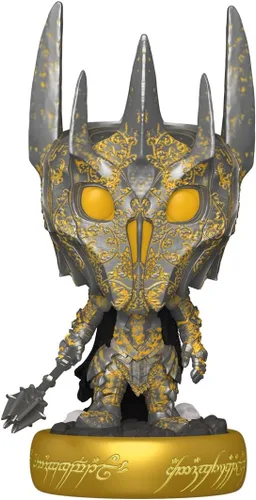 Vista 2 de Funko Pop! Premium: El Señor de los Anillos - Sauron™ con Arma (Glow)