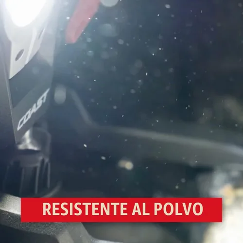 Vista 13 de Coast CL20R 1750 lúmenes recargable de doble potencia giratoria LED abrazadera magnética luz con haz de inundación gran angular, negro/rojo