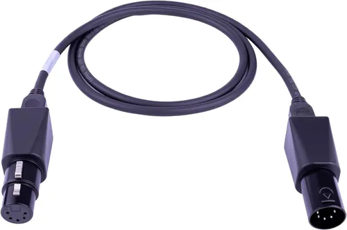 Vista 5 de Conector DMX a RJ45 Ethernet RJ45 a 3 pines 5 pines XLR DMX hembra Macho (3PIN_Female_2Pcs)