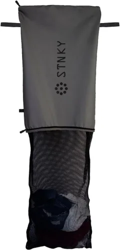Vista 12 de STNKY Bag Pro - Bolsa de lavandería - Bolsa de lavado para trabajadores de la salud, deportes, fitness y viajes (XL, negro)