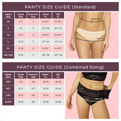 Vista 6 de Felina Tanga de encaje elástico de tiro bajo Panty, Negro carbón