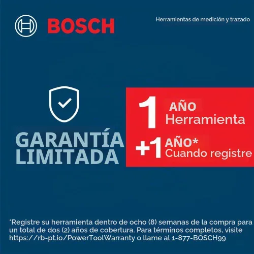 Vista 7 de Bosch GTL2 Nivel cuadrado láser