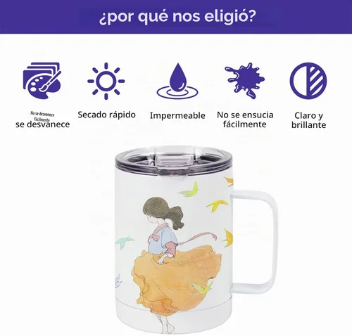 Vista 4 de 100 hojas de papel de sublimación para inyección de tinta de 8.3 x 3.9 pulgadas