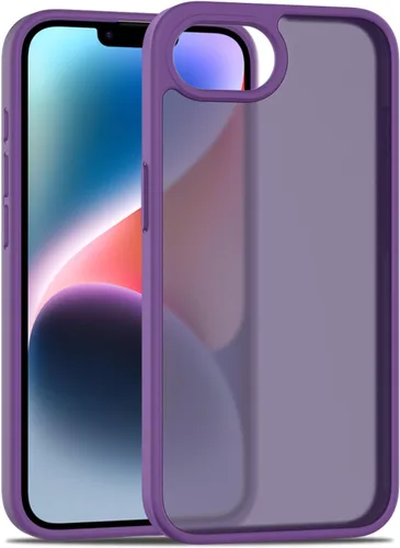 Vista 15 de TENOC Funda para iPhone 6 y iPhone 6s, Funda negra con amortiguador protector antihuellas mate para 4.7 pulgadas