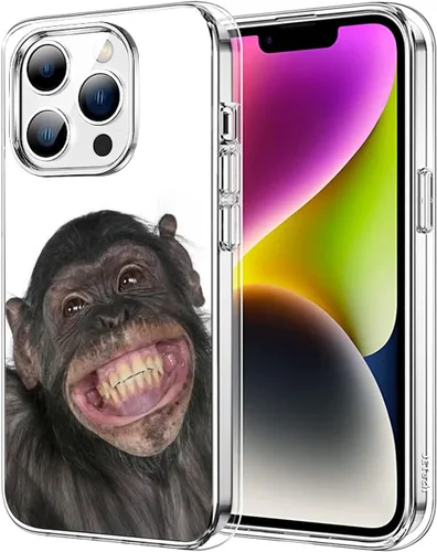 Vista 10 de Funda compatible con iPhone 15, divertida funda protectora de TPU a prueba de golpes para niñas y mujeres