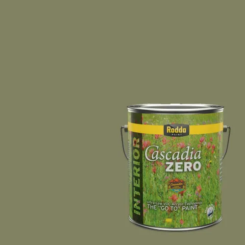 Vista 70 de Rodda Paint CASCADIA ZERO - Pintura plana e imprimación para interiores en uno, cuarto de galón, rosa Mullen